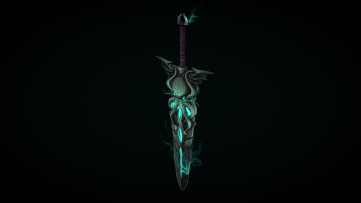 Sword of Cthulhu 3D Model
