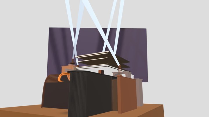 20th Century Fox (2011) (Family Guy) Variant 3D Model