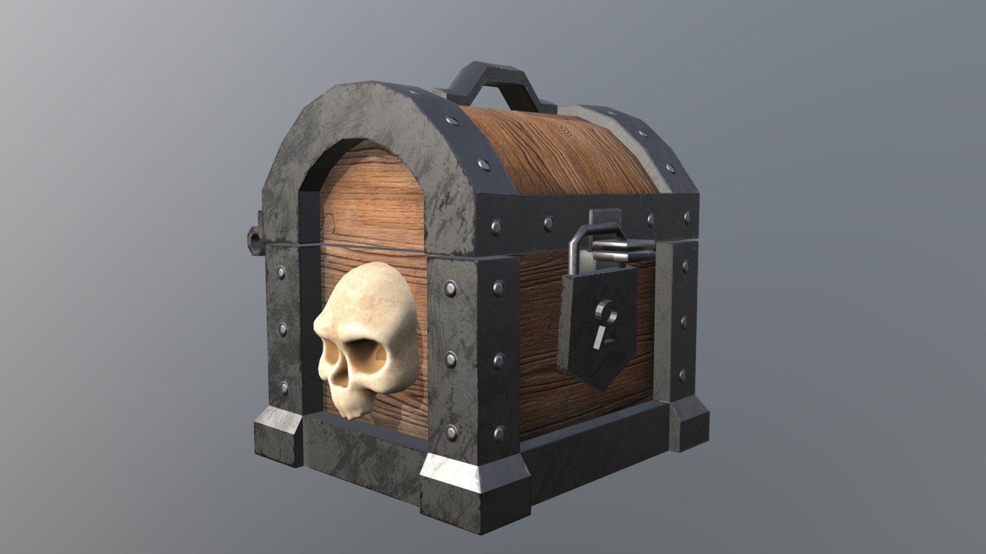 LOW POLY CHEST - Download Free 3D model by Mikel Ros (@Mikelros ...