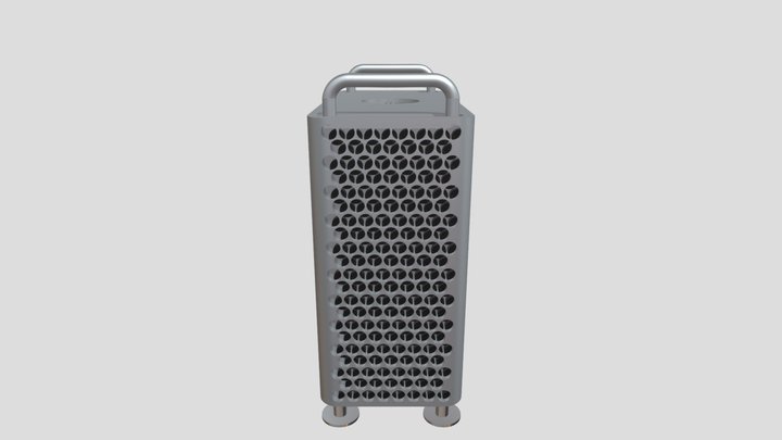 Mac Pro 3D Model
