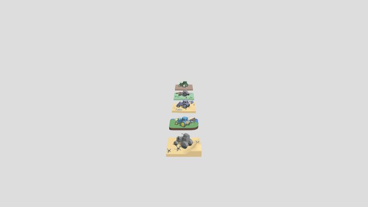 5 drafts XYZ 3D Model