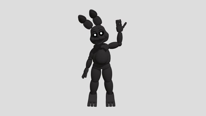 Shadow Bonnie 3D Model