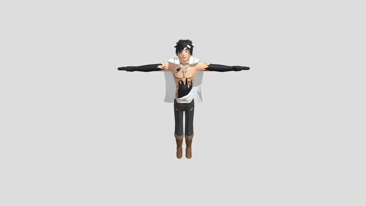 Gray Fullbuster re-design 3D Model