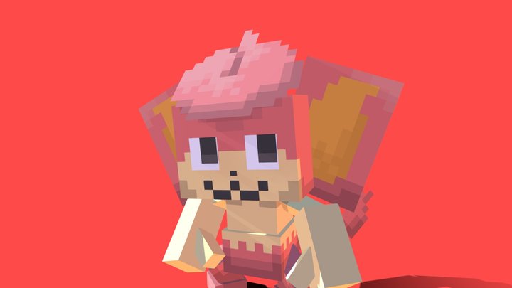 Pansear - Cobblemon Model 3D Model
