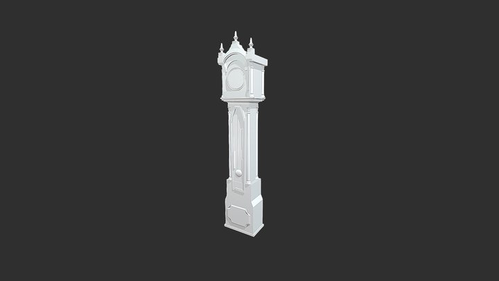 Vecna's Clock - Stranger thing 4 3D Model
