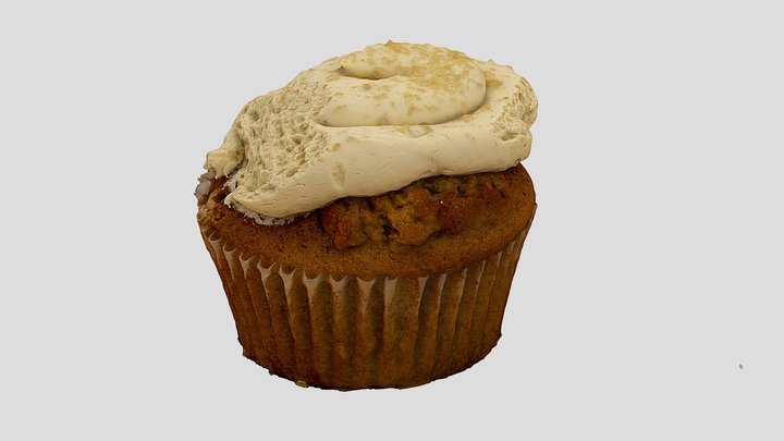 Flour Bakery Cupcake - Metashape Photogrammetry 3D Model