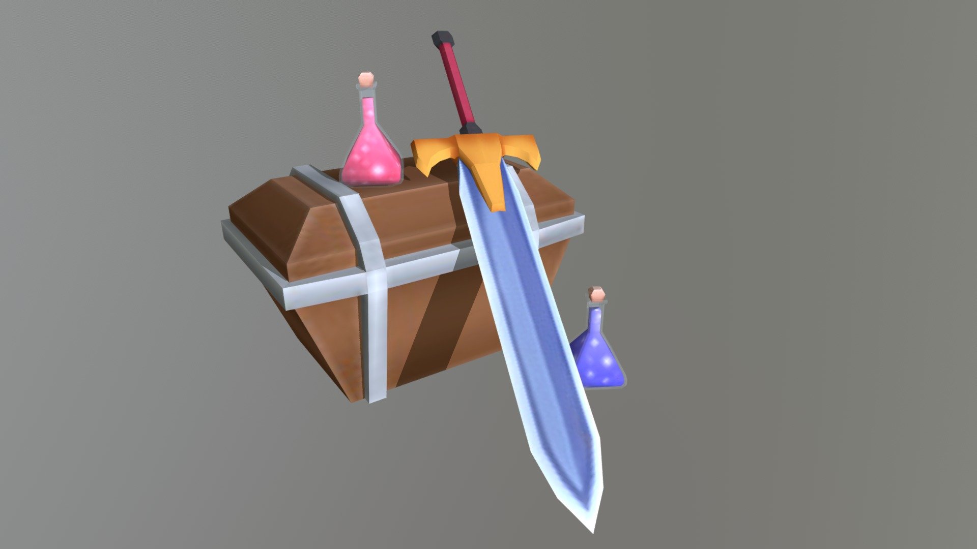 MDS Low Poly Props - RPG Assets - 3D model by lukeevans [05d4337 ...