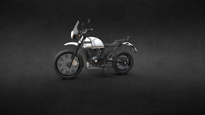 Himalayan Bike 3D Model