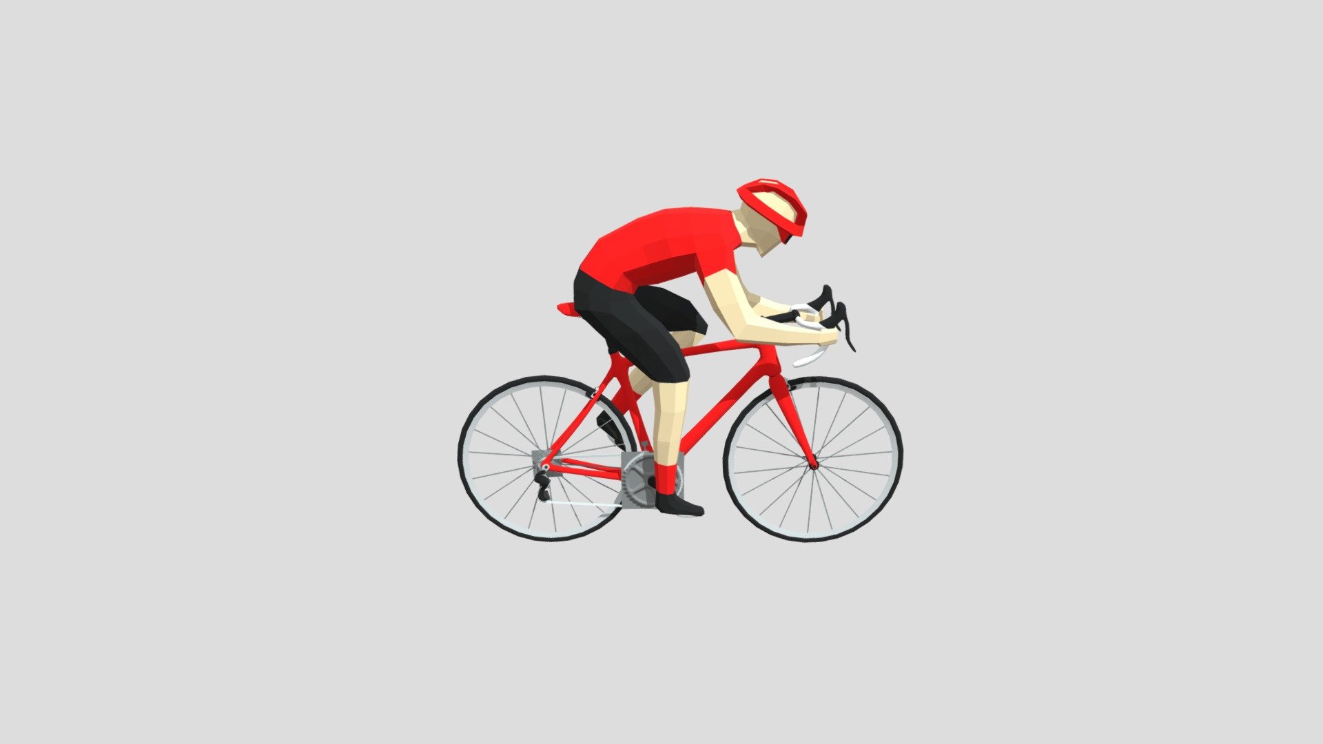 low-poly-cyclist-remastered-incl-rig - 3D model by 22spanner22 [05d4a14 ...