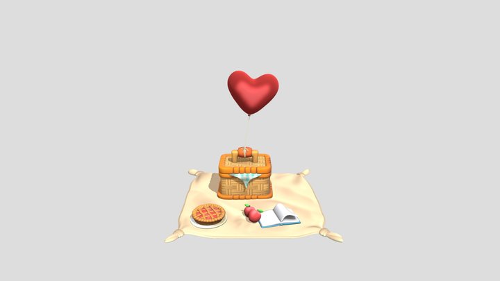 Picnic 3D Model