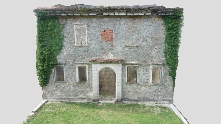 Haasberg back entrance 3D Model