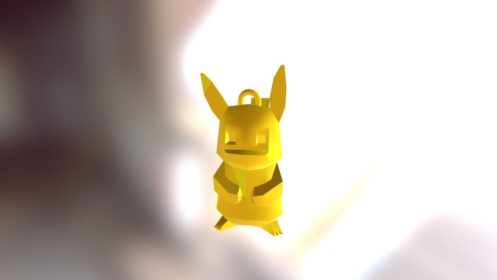 Pikachu Porte Clef