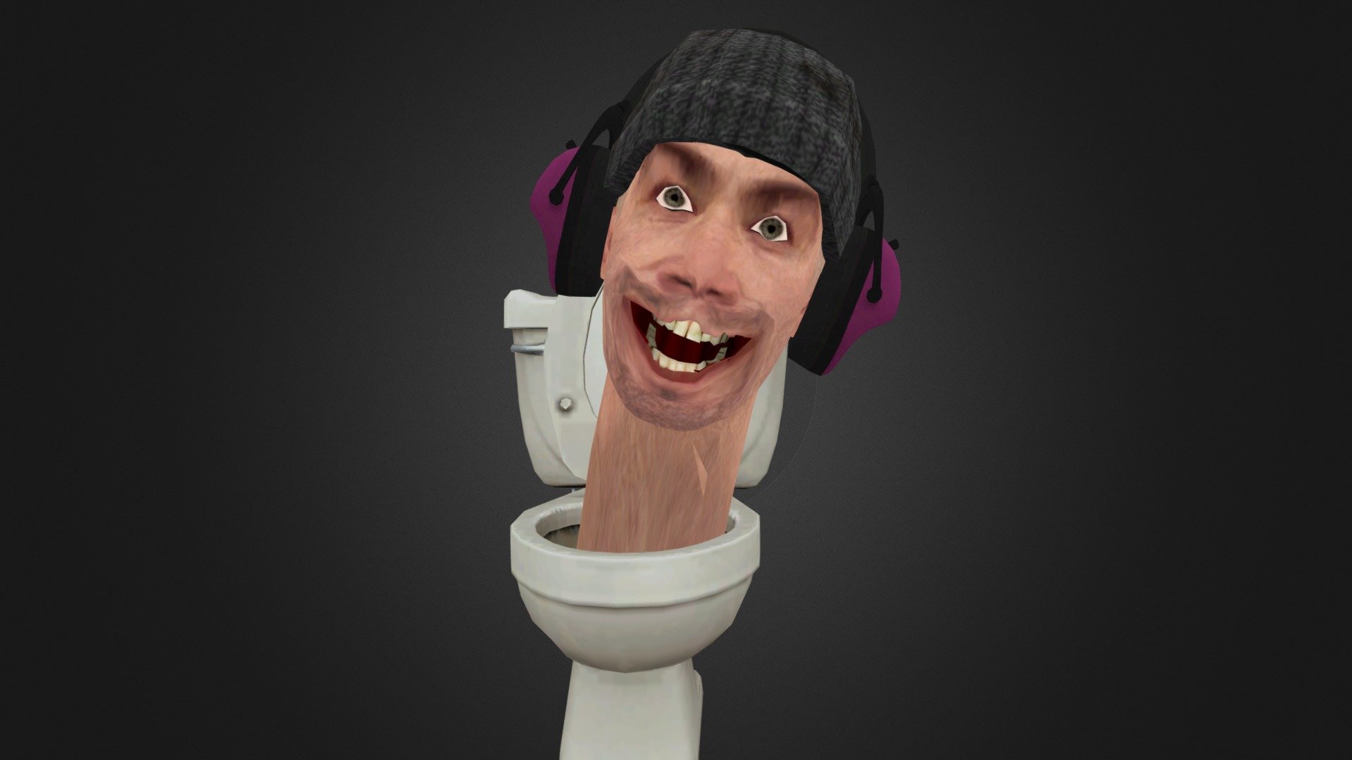 DJ skibidi Toilet animation - 3D model by NOB (@gmanhl2) [05d5b86]