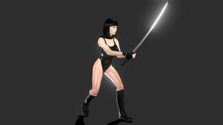 吉木さゆみ：忍者くノ一 (Sayumi Ninja Kunoichi) 2 3D Model