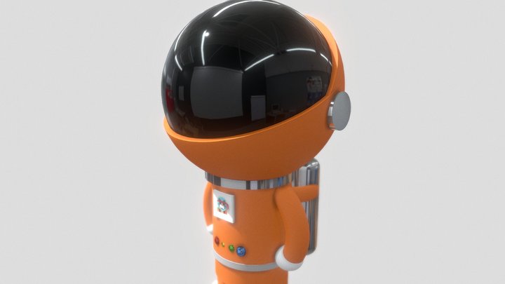 Astronaut 3D Model