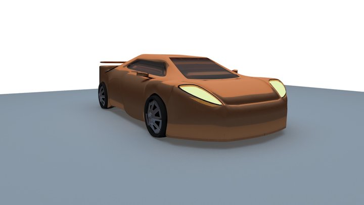 Joe mclaren car 3D Model