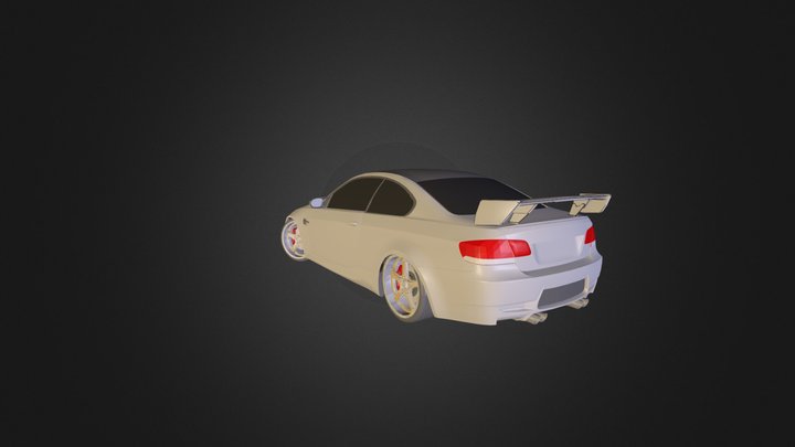 BMW M3 E92 3D Model