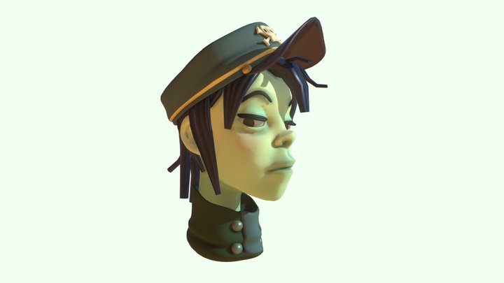 Noodle - Gorillaz 3D Model