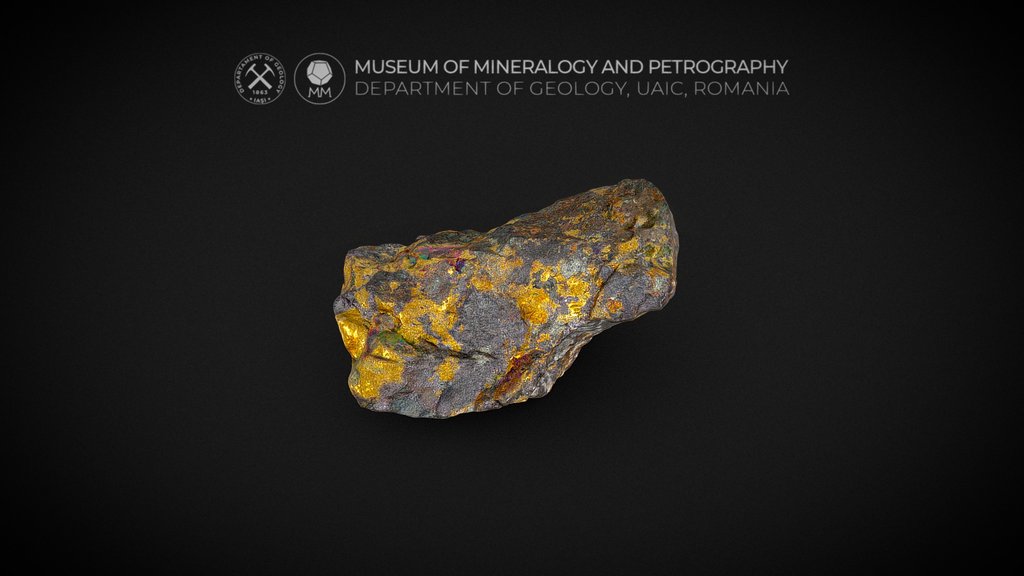 Display case 33 - A 3D model collection by Museum of Mineralogy and ...