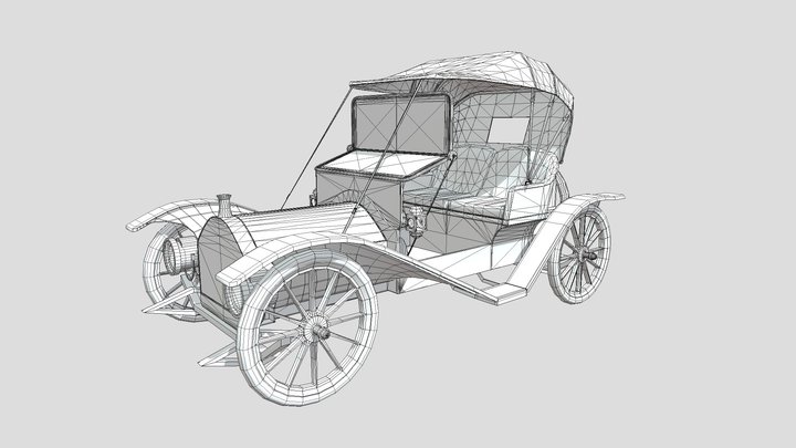 Automobile (WIP) 3D Model
