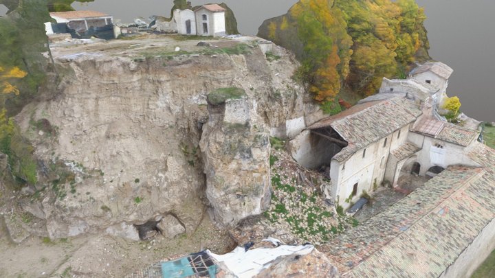 Abbazia S.Eutizio (Landslide) 3D Model