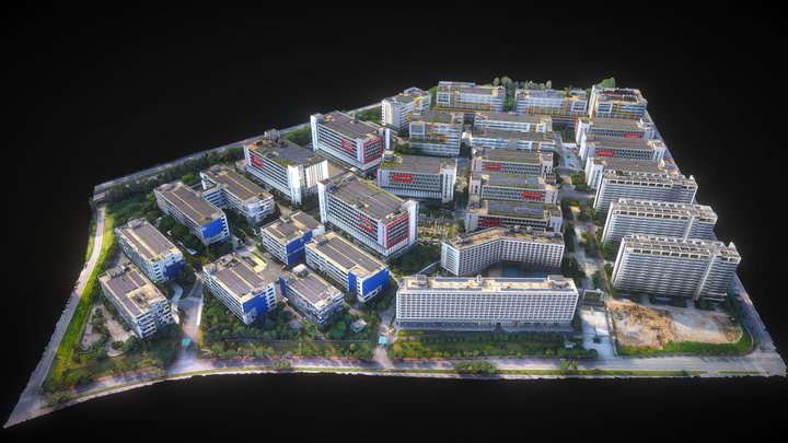 广州企业加速器 3D Model