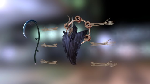 Shinigami Model 3D Model