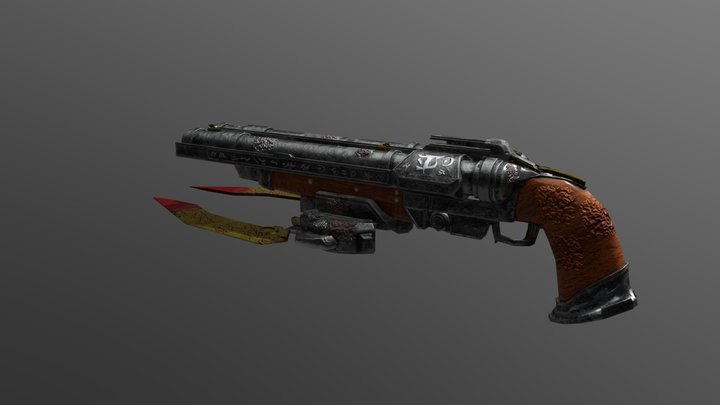 Doom Slayers Super Shotgun 3D Model