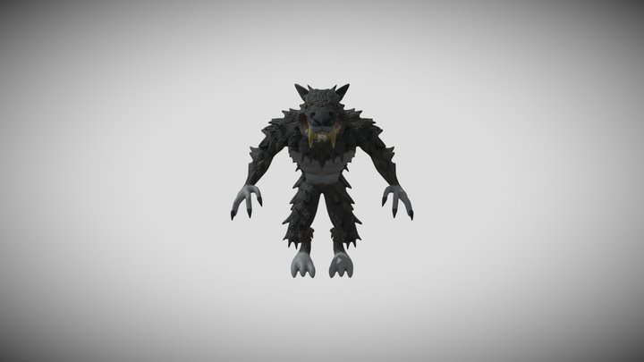 Werewolf_Belen_Barberis 3D Model
