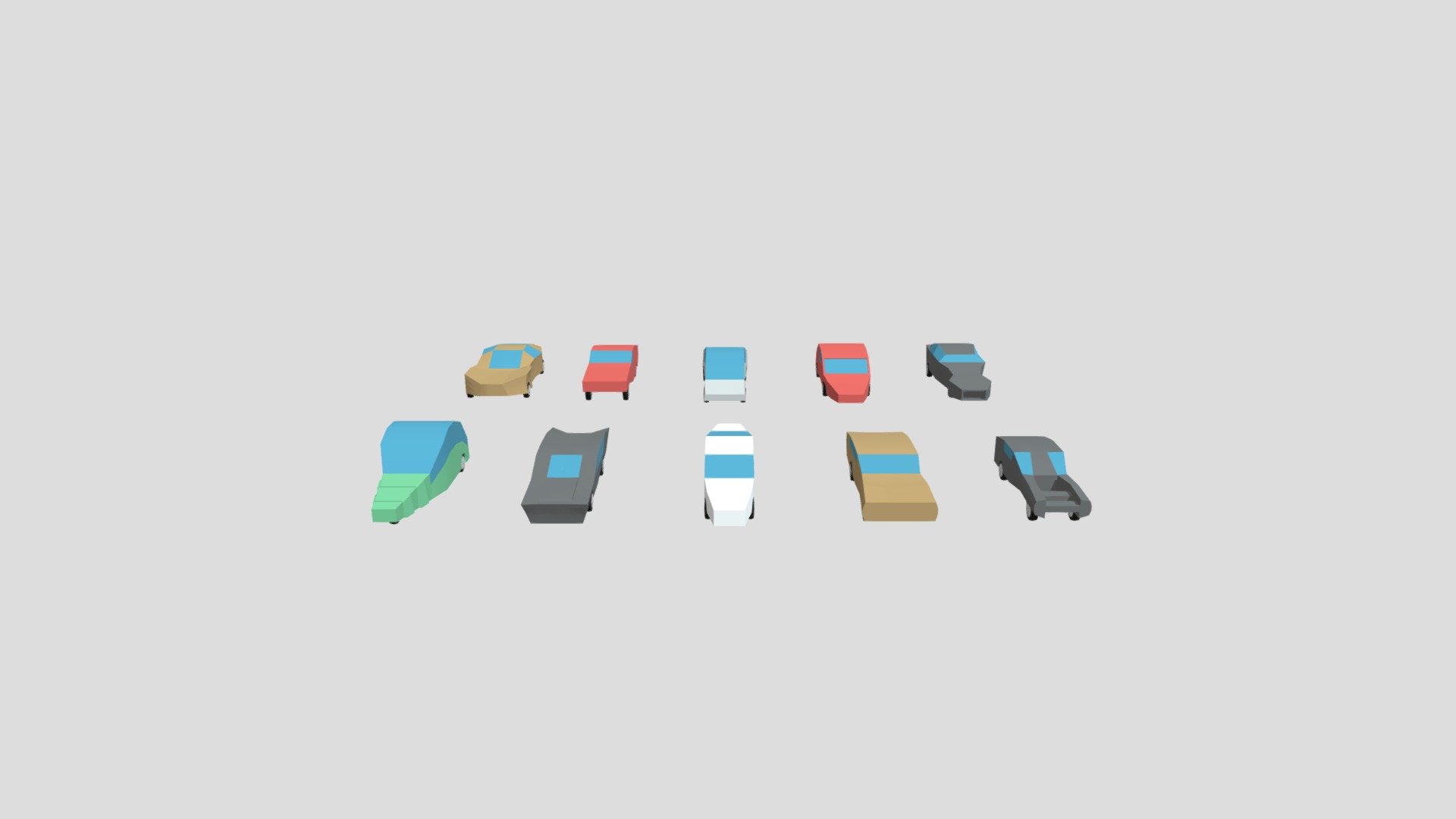 Low Poly Cars