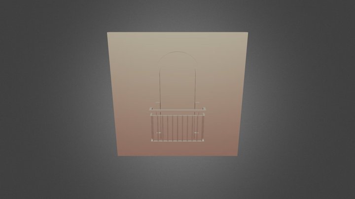 Balcony 3D Model