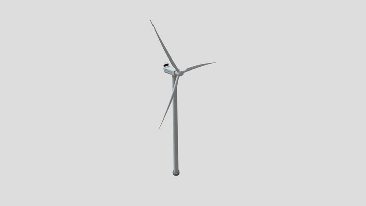 Nordex n117 Wind Turbine 3D Model