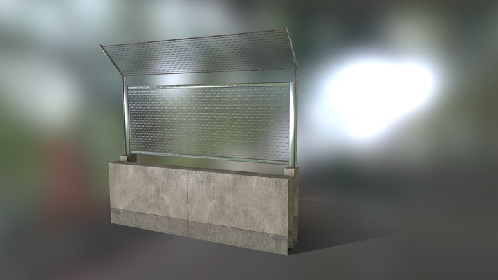 Race Fence 3D Model