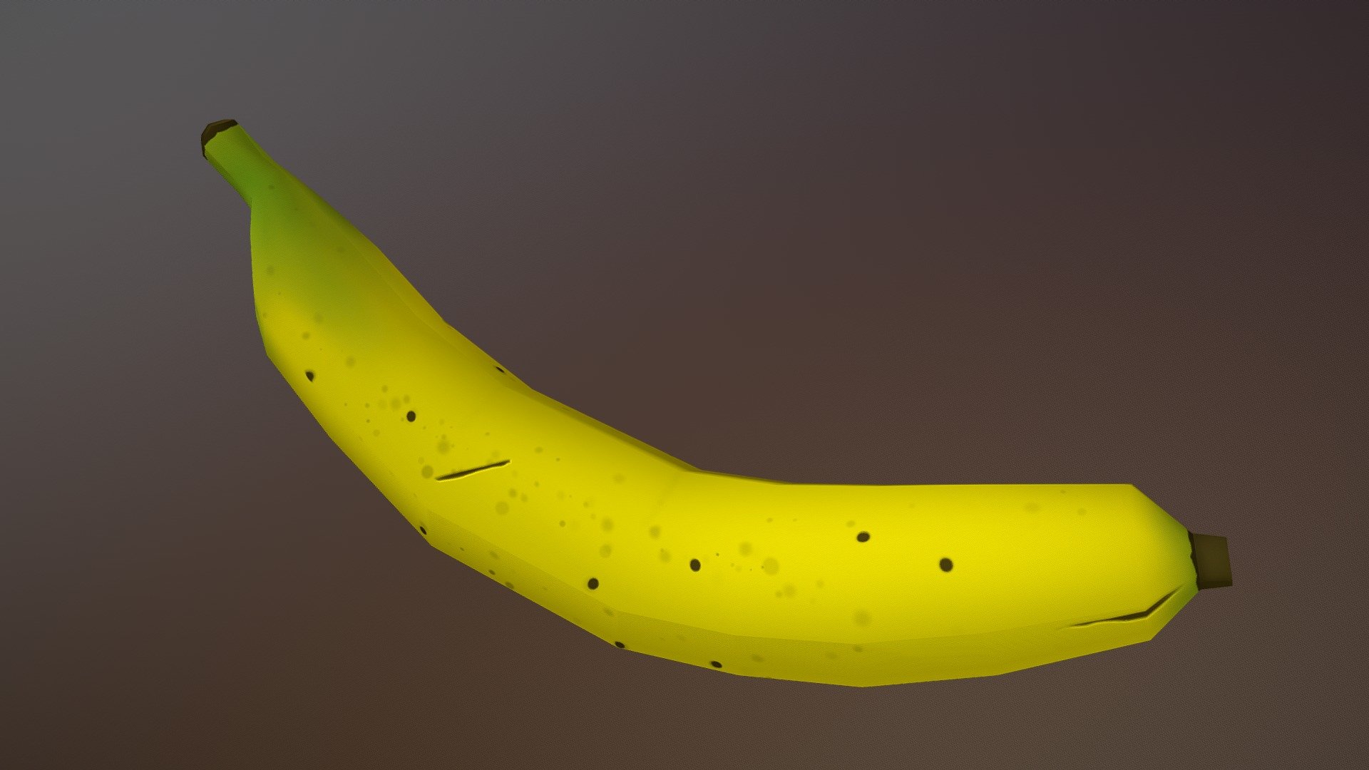 Banana (hand painted)