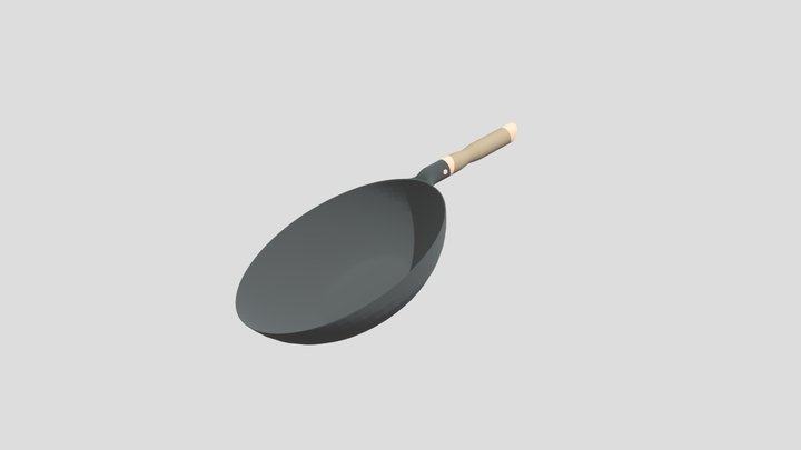 Wok: Class Kitchenware 3D Model