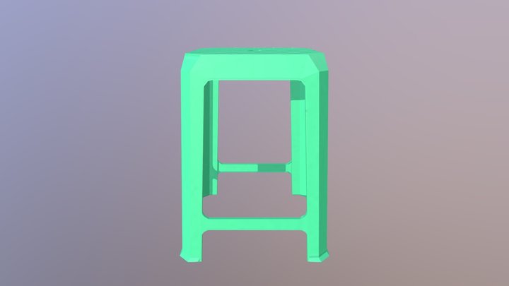 Kursi Bakso 3D Model