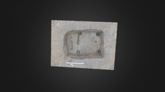 Fond de cabane romain 3D Model