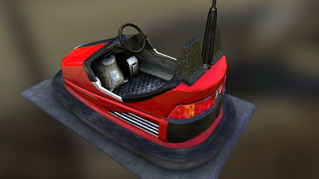 Bumper Car 3D Model