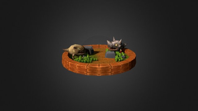 Dragon Nest Hound bro 3D Model