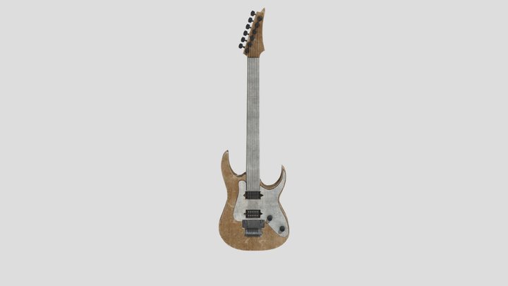 Guitarra 3D Model