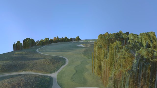 Hampton Cove Highlands Course Hole 2 3D Model