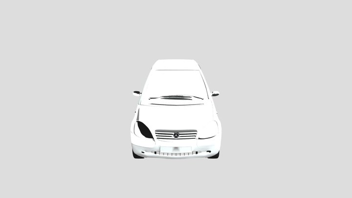 Mercedes-Benz A-Class W168 – Kostenloses 3D-Modell STL