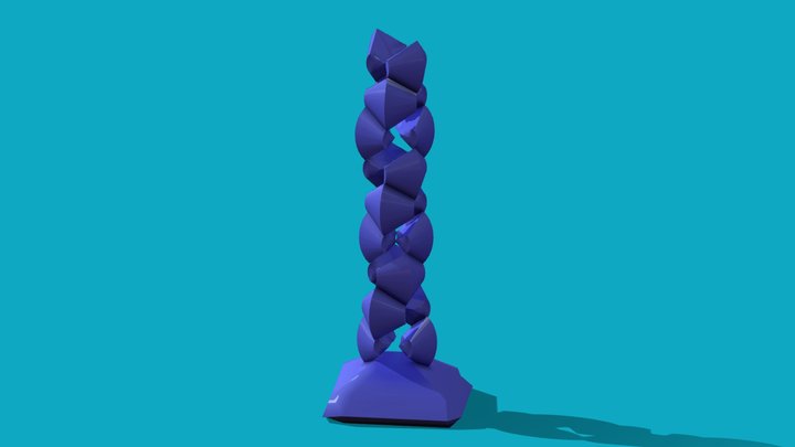 blender soberonita suavizada 3D Model