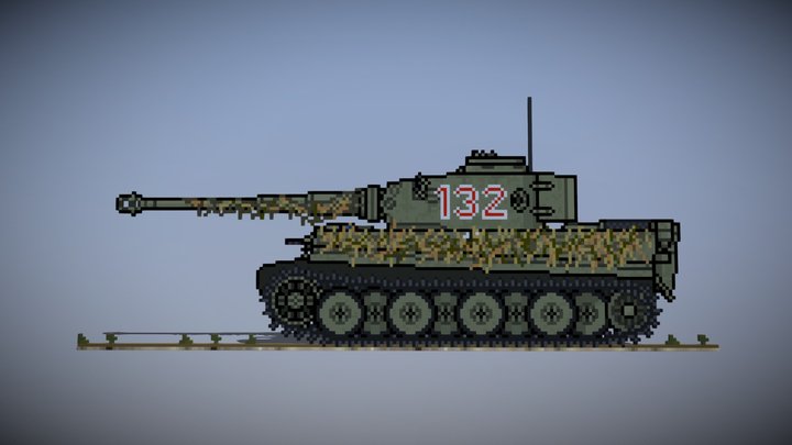 Tigre I (132) 3D Model