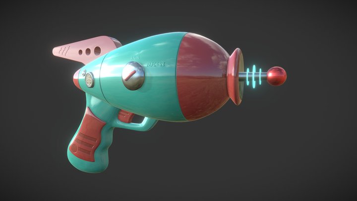 Ray Gun 3D Model
