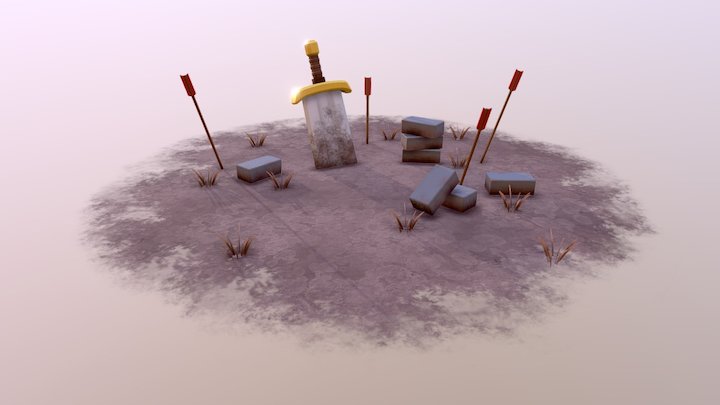 Stylized Aftermath 3D Model