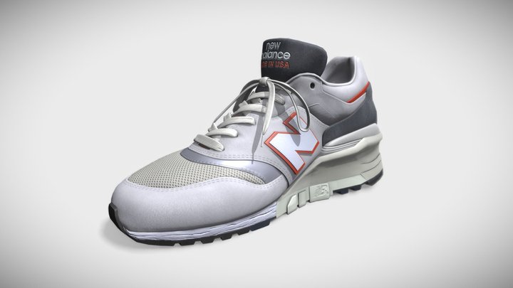 New Balance 997 3D Model