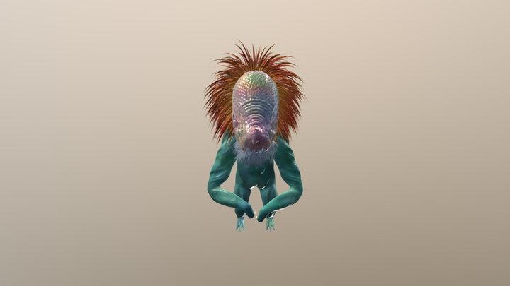 Cicumeau Pose 3D Model