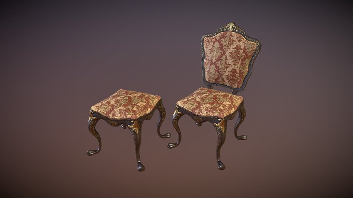 Dining Chair 3D Model