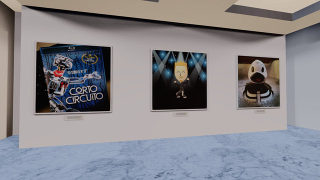 Instamuseum for @mr_bennaker 3D Model